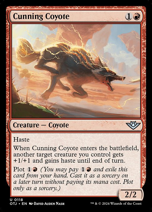 Cunning Coyote - Outlaws of Thunder Junction