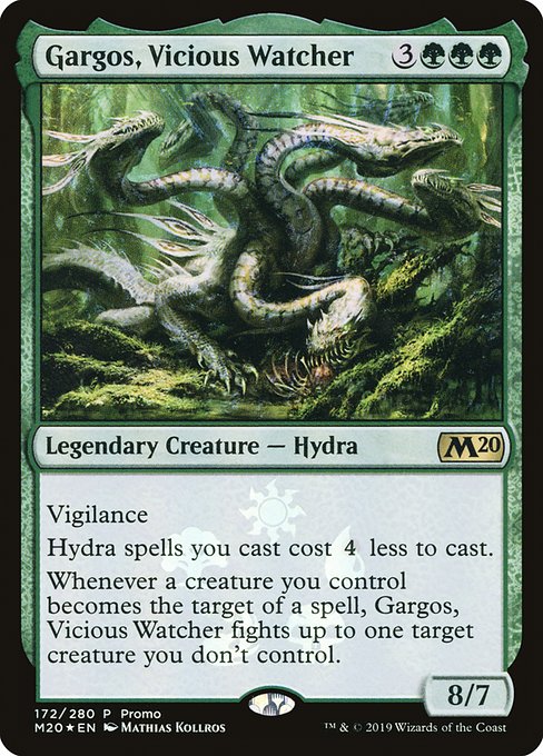 Gargos, Vicious Watcher - Resale Promos - Promo Foil