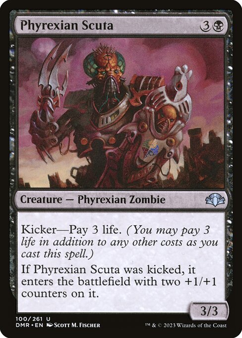 Phyrexian Scuta - Dominaria Remastered