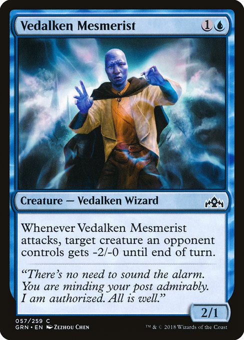 Vedalken Mesmerist - Guilds of Ravnica