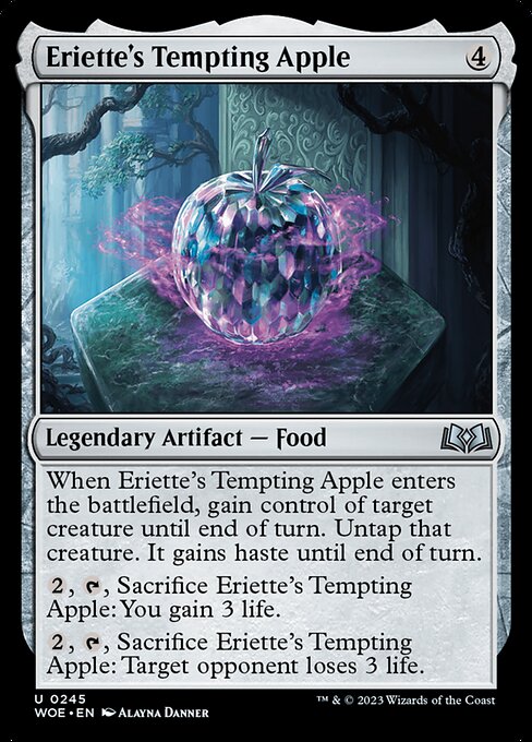 Eriette's Tempting Apple - Wilds of Eldraine