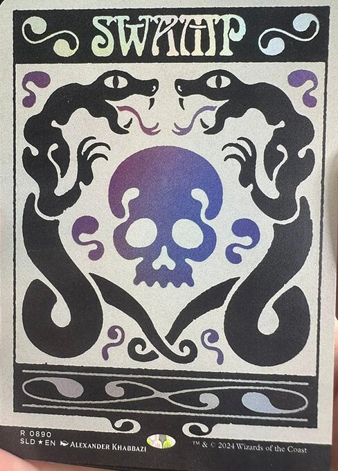 Swamp - Secret Lair Drop - Borderless