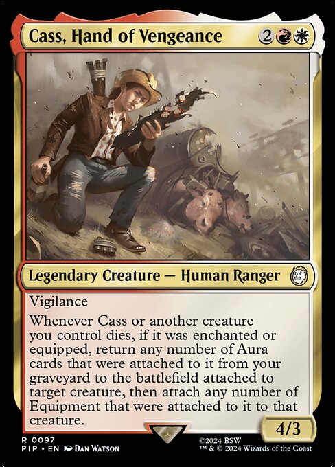 Cass, Hand of Vengeance - Fallout