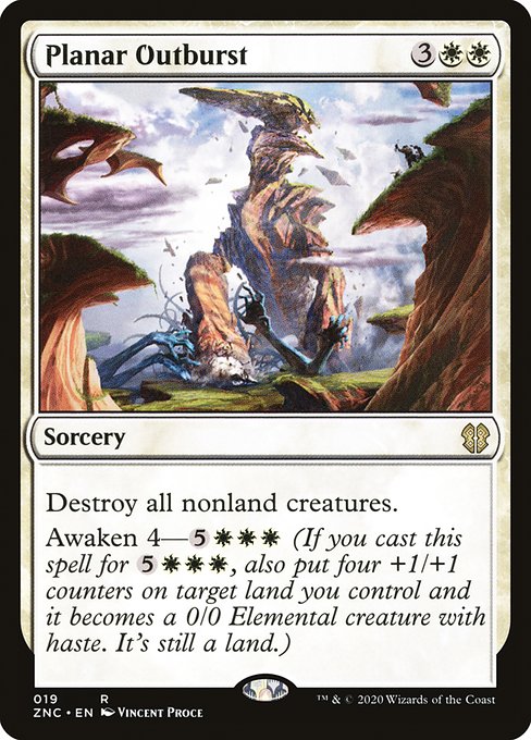 Planar Outburst - Zendikar Rising Commander