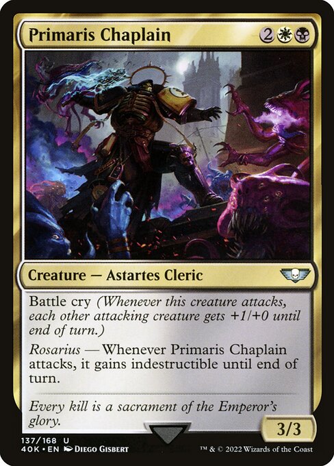 Primaris Chaplain - Warhammer 40,000 Commander