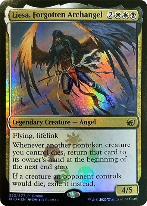 Liesa, Forgotten Archangel - Media Inserts - Promo Foil