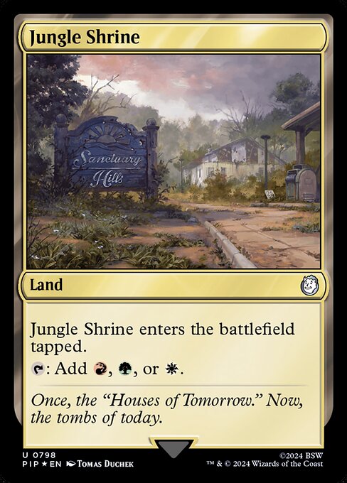 Jungle Shrine - Fallout - Surge Foil