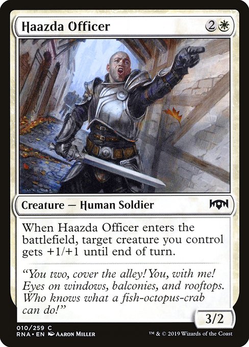 Haazda Officer - Ravnica Allegiance