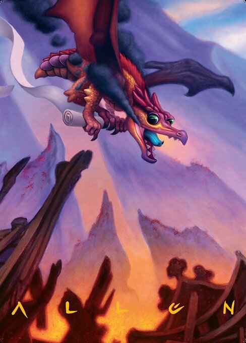 Scavenger Regent - Tarkir: Dragonstorm Art Series - Borderless