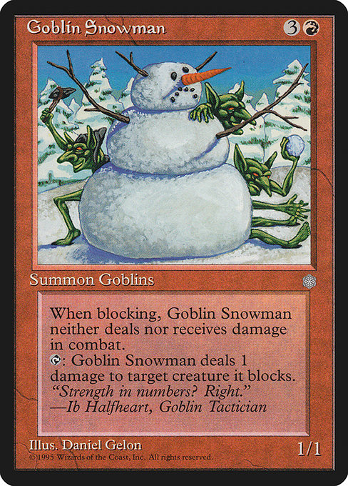 Goblin Snowman - Ice Age