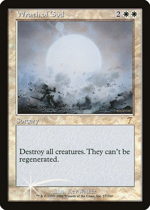 Wrath of God - Seventh Edition - Promo Foil