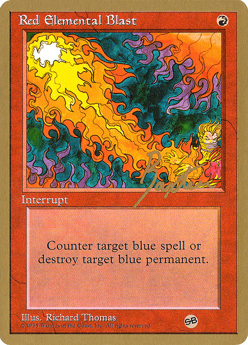 Red Elemental Blast - Pro Tour Collector Set
