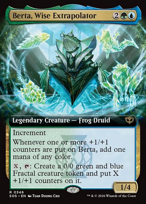 Berta, Wise Extrapolator - Secrets of Strixhaven - Extended Art