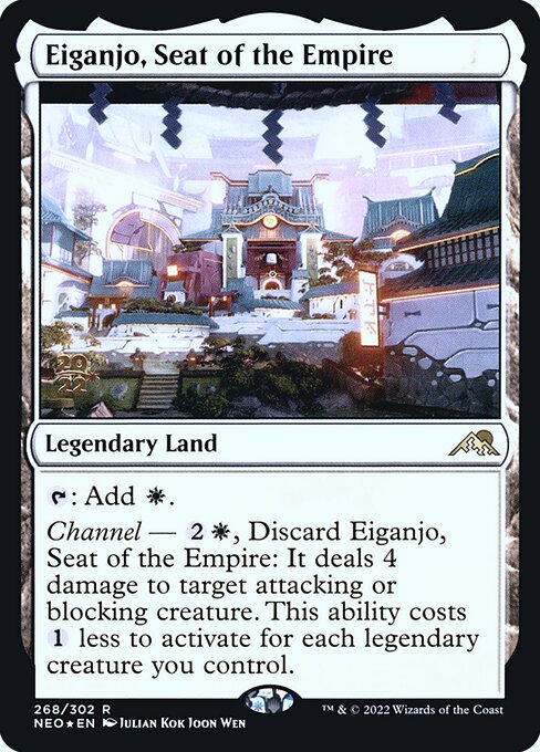 Eiganjo, Seat of the Empire - Kamigawa: Neon Dynasty Promos