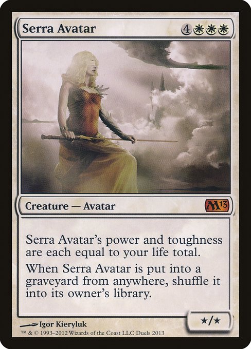 Serra Avatar - Duels of the Planeswalkers 2013 Promos