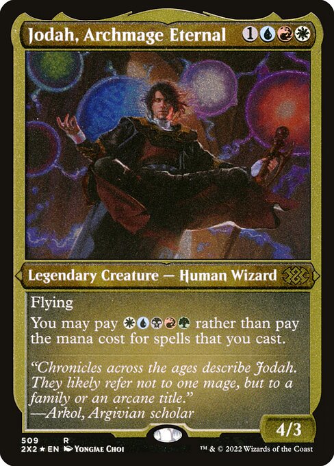 Jodah, Archmage Eternal - Double Masters 2022 - Etched Foil