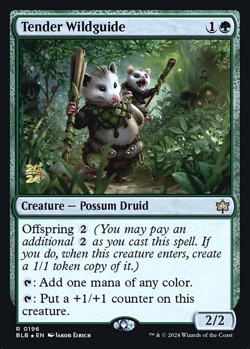 Tender Wildguide - Bloomburrow Promos