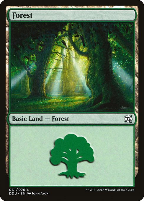 Forest - Duel Decks: Elves vs. Inventors