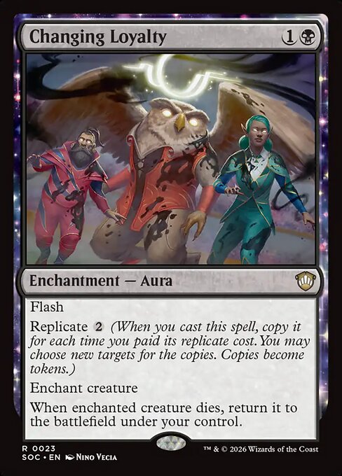 Changing Loyalty - Secrets of Strixhaven Commander