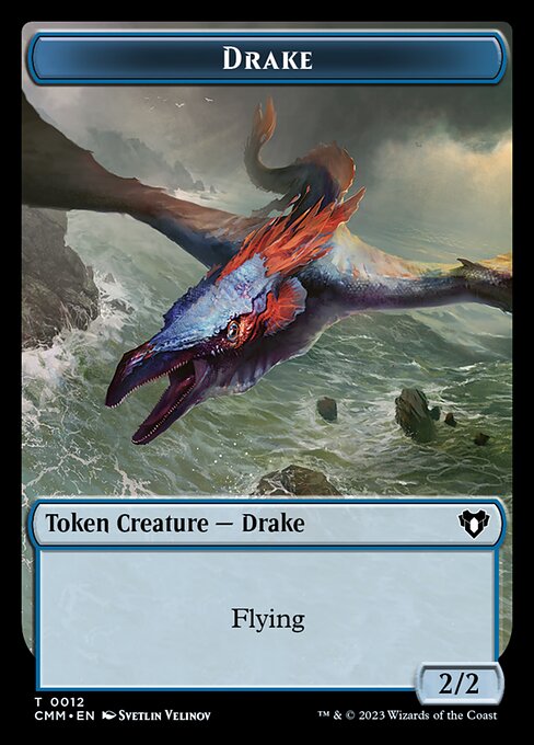 Drake - Commander Masters Tokens