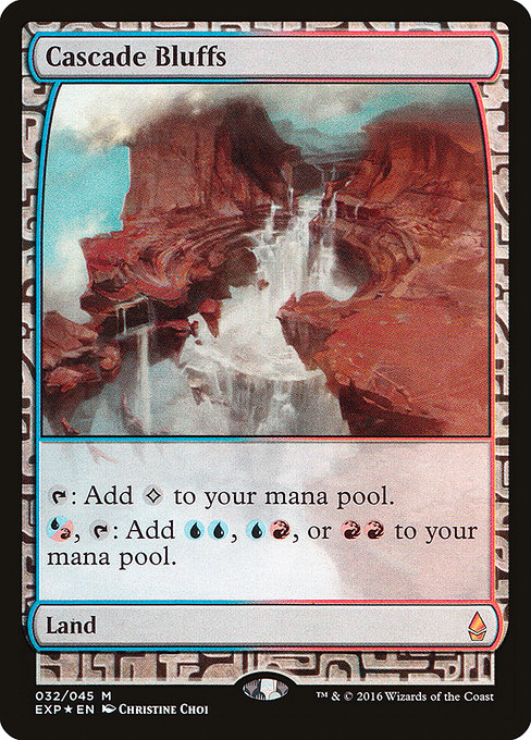 Cascade Bluffs - Zendikar Expeditions - Promo Foil