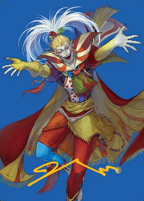 Kefka, Court Mage - Final Fantasy Art Series - Borderless