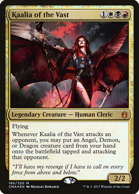 Kaalia of the Vast - Commander Anthology - Promo Foil