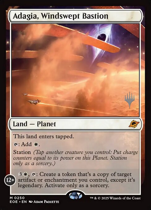 Adagia, Windswept Bastion - Edge of Eternities Promos