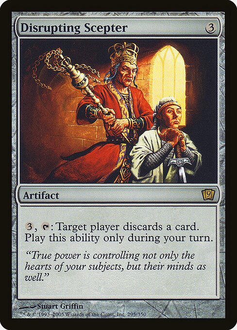 Disrupting Scepter - Ninth Edition - Promo Foil