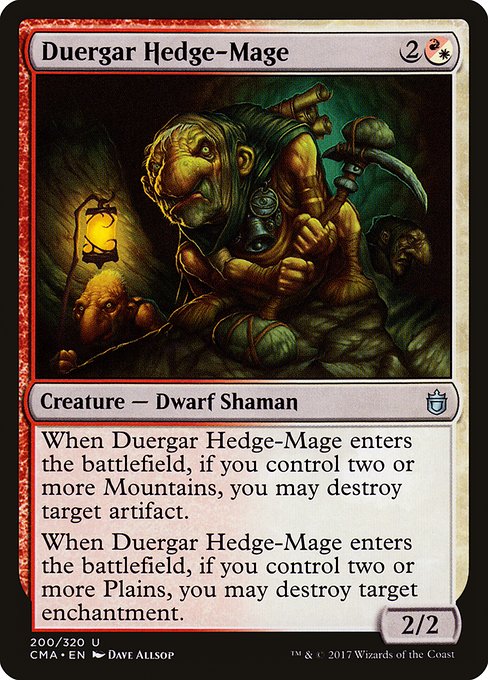 Duergar Hedge-Mage - Commander Anthology