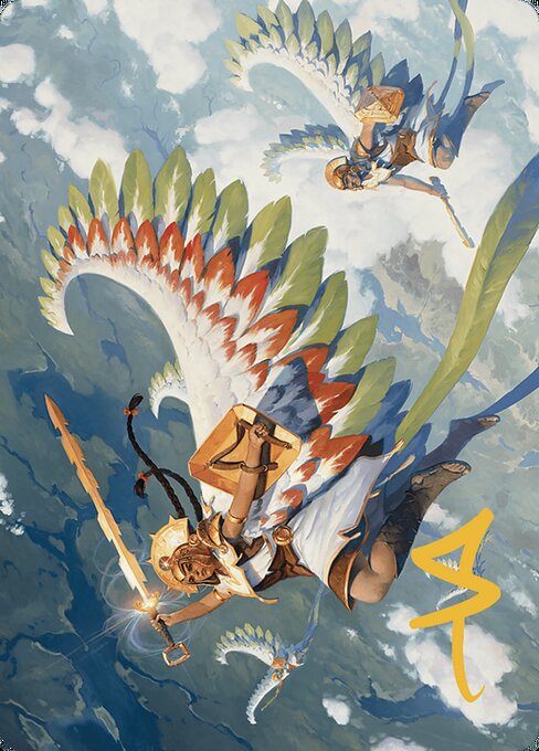 Resplendent Angel - The Lost Caverns of Ixalan Art Series - Borderless
