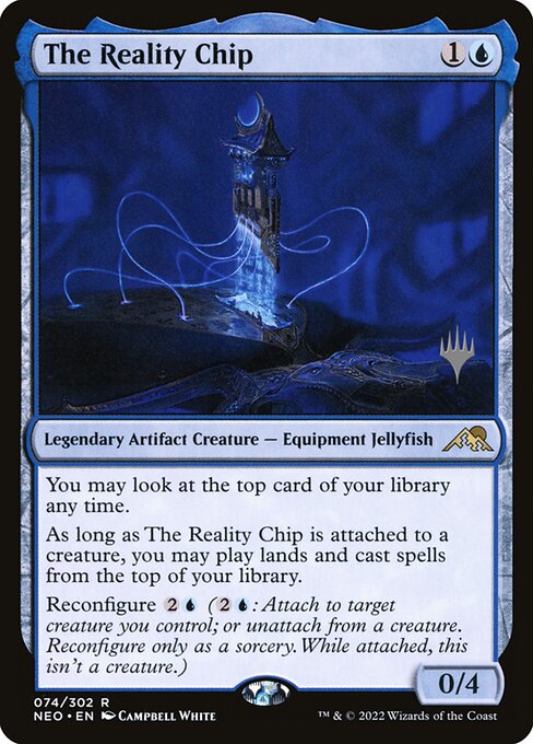 The Reality Chip - Kamigawa: Neon Dynasty Promos