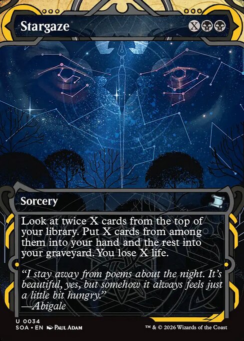Stargaze - Secrets of Strixhaven Mystical Archive - Showcase