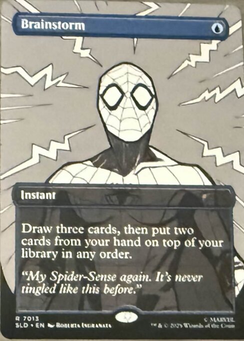 Brainstorm - Secret Lair Drop - Borderless