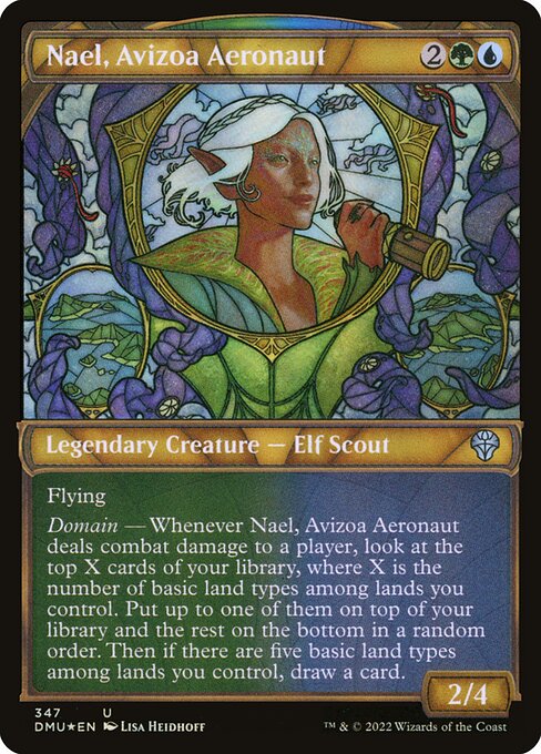 Nael, Avizoa Aeronaut - Dominaria United - Textured Foil