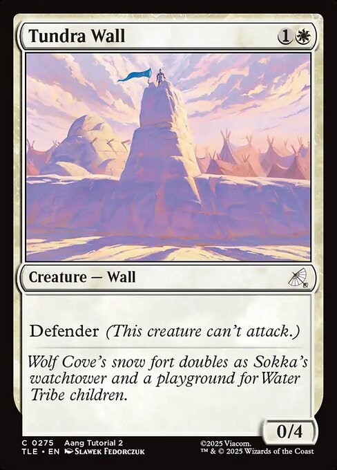 Tundra Wall - Avatar: The Last Airbender Eternal