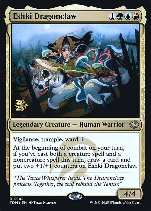 Eshki Dragonclaw - Tarkir: Dragonstorm Promos
