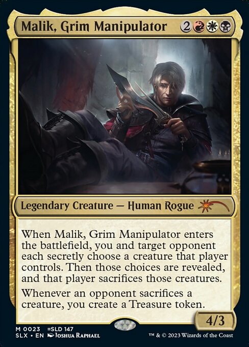 Malik, Grim Manipulator - Universes Within
