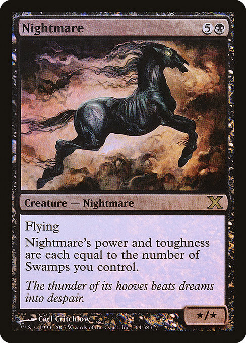 Nightmare - Tenth Edition - Promo Foil