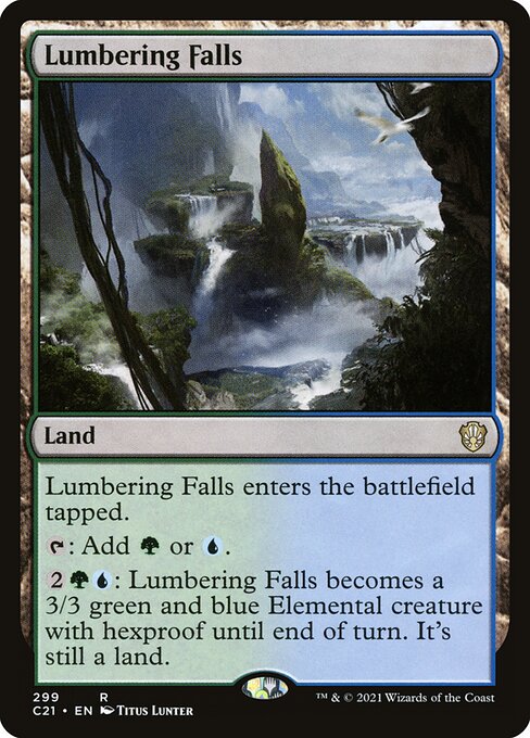 Lumbering Falls - Commander 2021