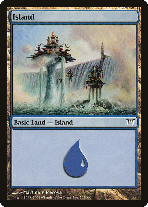 Island - Champions of Kamigawa
