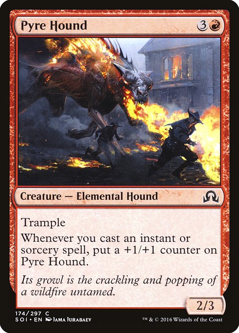 Pyre Hound - Shadows over Innistrad