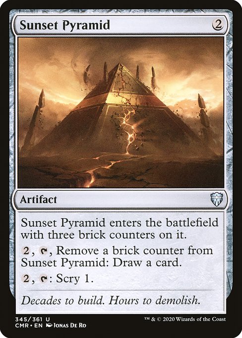 Sunset Pyramid - Commander Legends