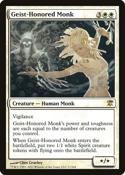 Geist-Honored Monk - Innistrad