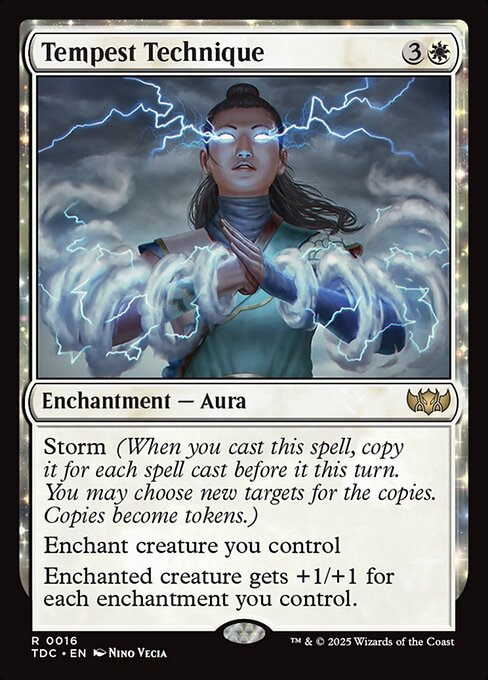 Tempest Technique - Tarkir: Dragonstorm Commander