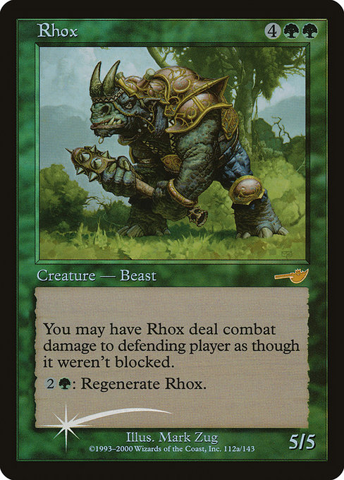 Rhox - Starter 2000 - Promo Foil