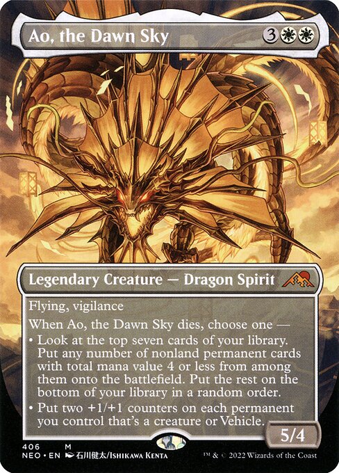 Ao, the Dawn Sky - Kamigawa: Neon Dynasty