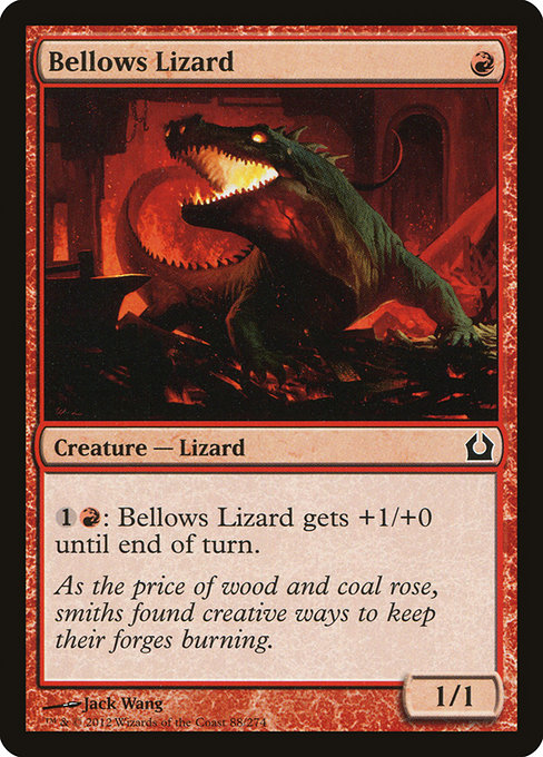 Bellows Lizard - Return to Ravnica