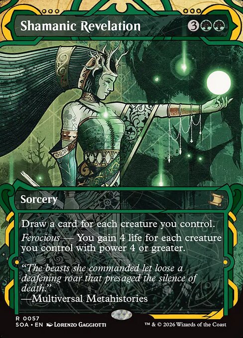 Shamanic Revelation - Secrets of Strixhaven Mystical Archive - Showcase