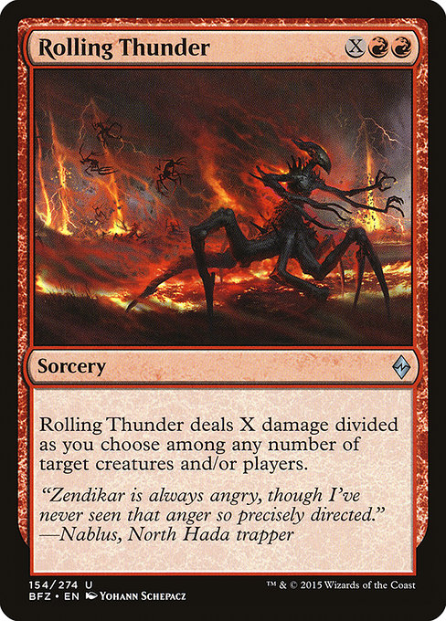 Rolling Thunder - Battle for Zendikar